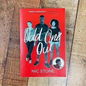 NEW Odd One Out Nic Stone Paperback Book YA LGBT Romance Contemporary Fiction